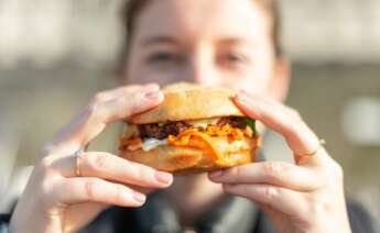 Hamburguesa quiebra