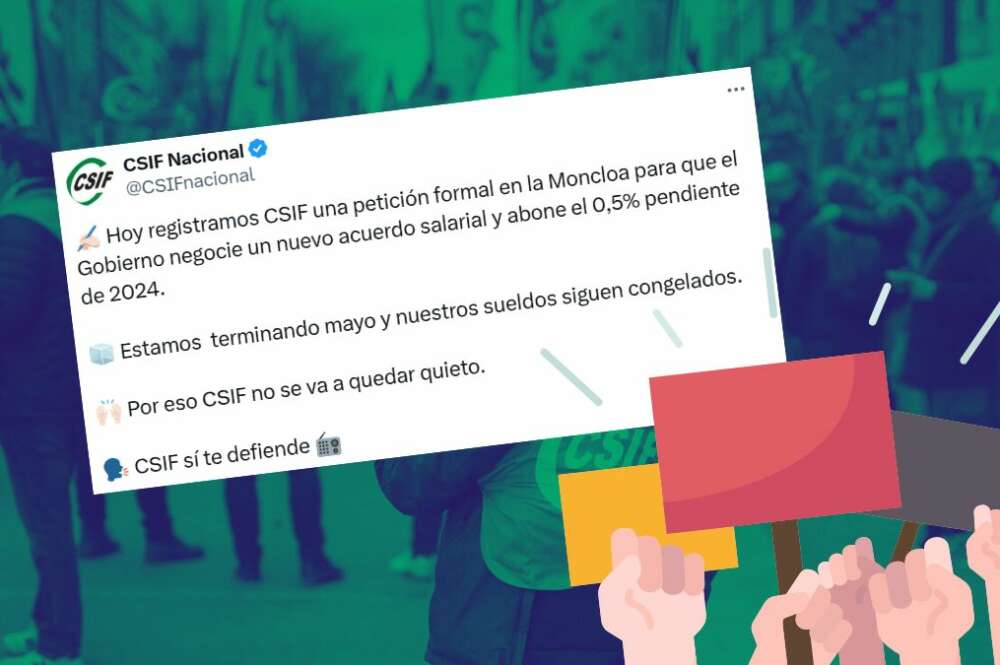 CSIF contra el Gobierno