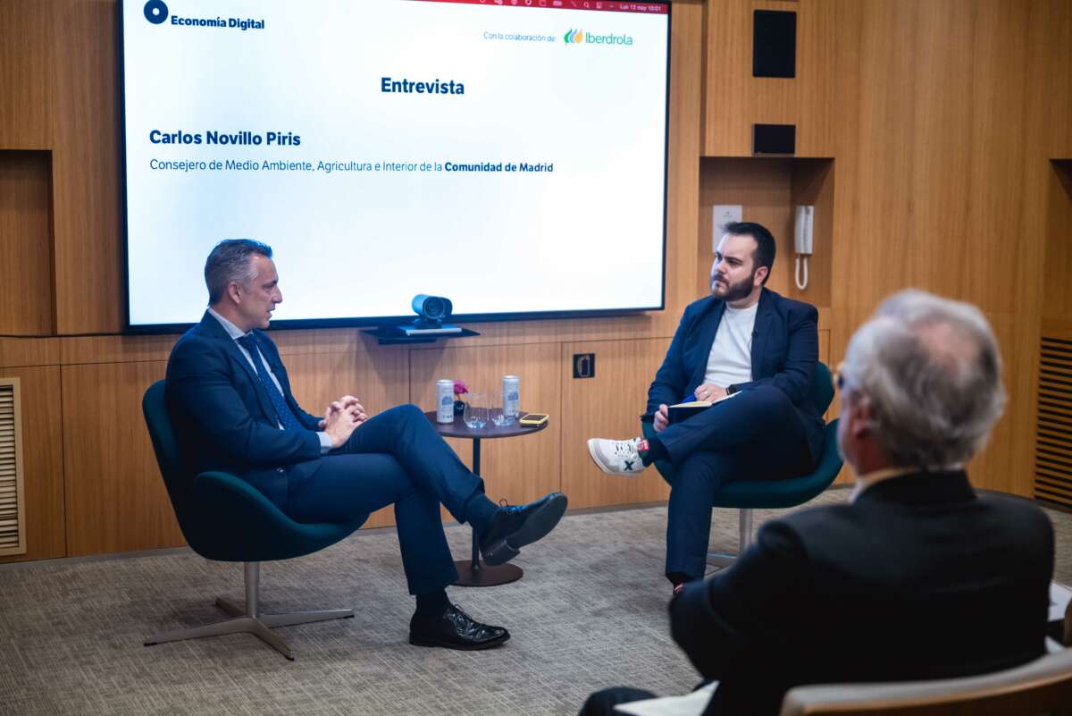 Carlos Novillo, durante el Foro Nuclear
