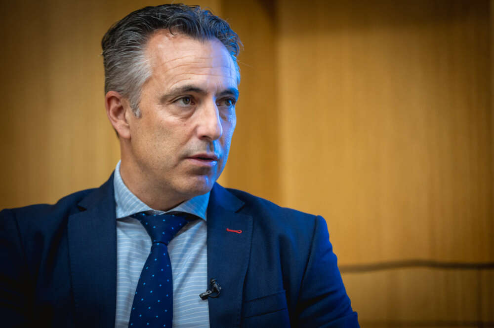 El consejero de Medio Ambiente, Agricultura e Interior de la Comunidad de Madrid, Carlos Novillo.