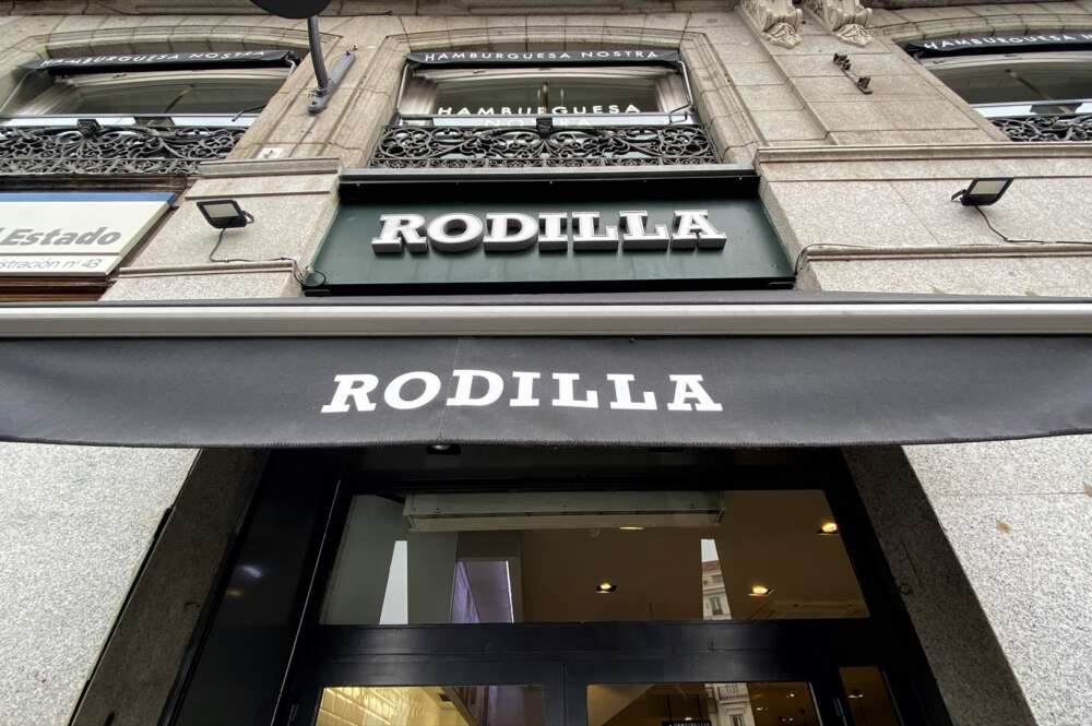 Uno de los restaurantes de Rodilla en la capital, franquicia española de comida rápida especializada en sándwiches, en Madrid. Foto: Archivo. Eduardo Parra / Europa Press