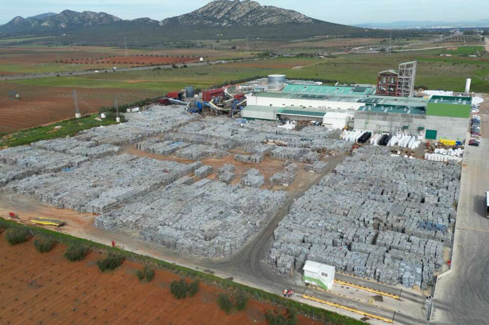 planta de reciclaje TorrePET en Torremejía, Badajoz. Foto: Veolia.