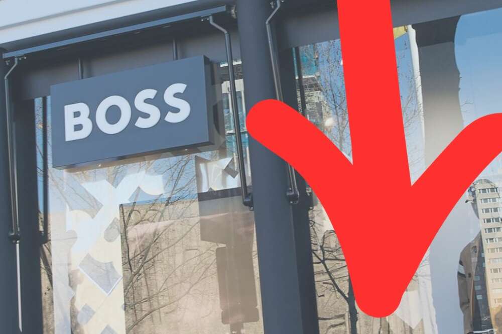 Hugo Boss cae un 8%