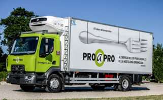 Uno de los camiones de Pro à Pro