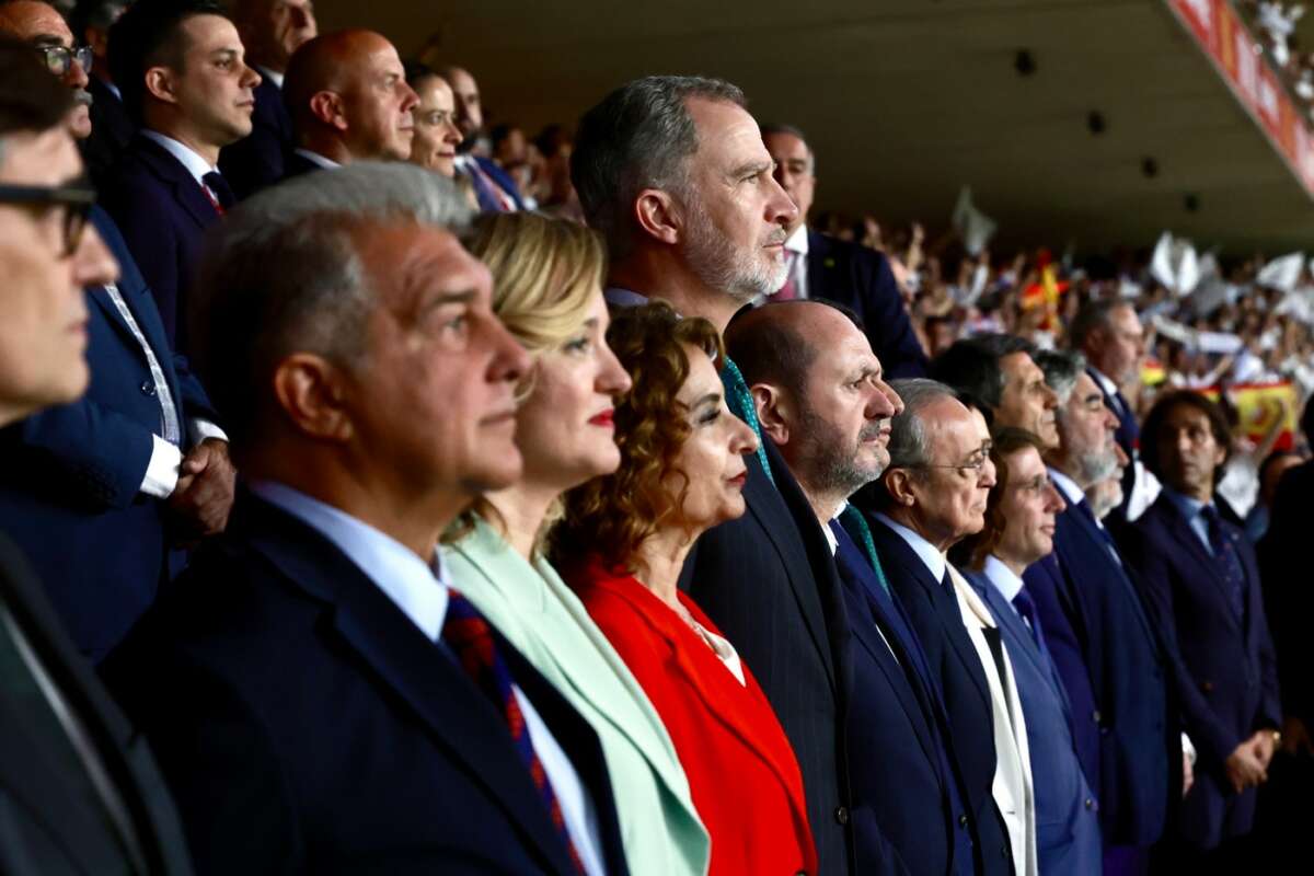 Laporta y el Rey Felipe