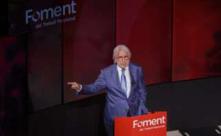 El presidente de Foment, Josep Sánchez Llibre. Foto: Foment.