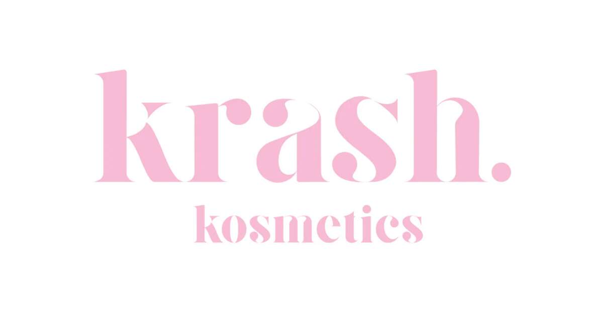 El logo de la marca Krash Kosmetics