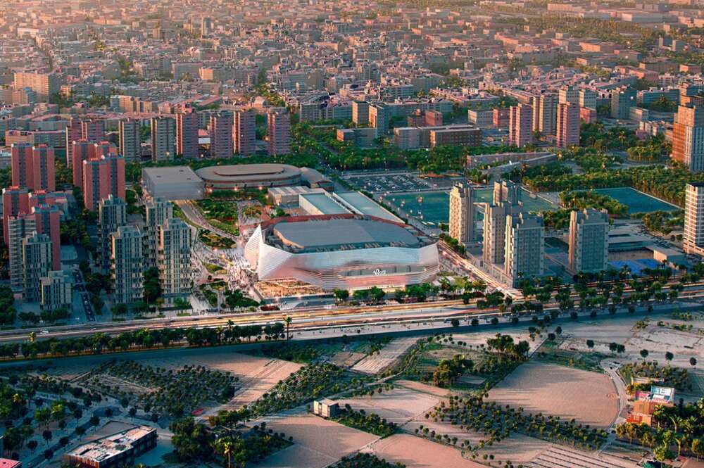 El proyecto del Roig Arena en Valencia