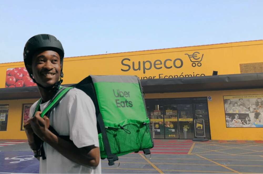 Supeco. Uber Eats.