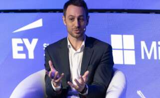 El director general de Airbnb Marketing Services SL, Jaime Rodríguez de Santiago, interviene durante la tercera jornada de la V edición del foro económico español. Eduardo Parra / Europa Press