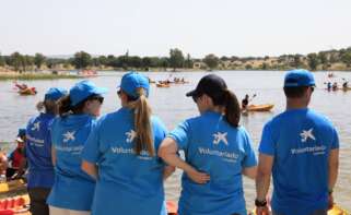 Los voluntarios del Mes Social de CaixaBank