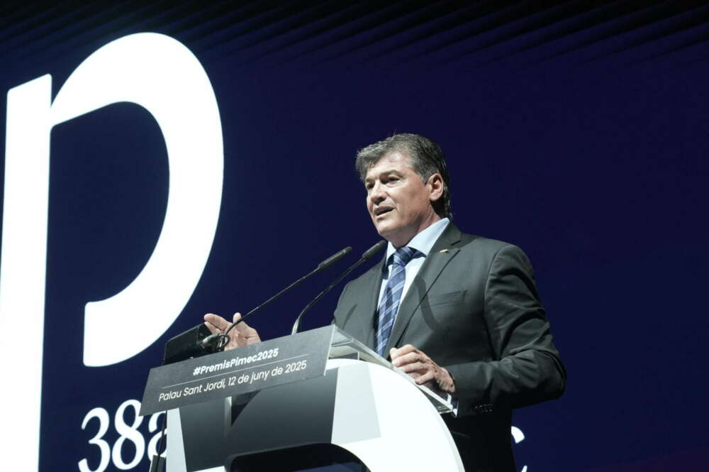 El presidente de Pimec, Antoni Cañete. Foto: Pimec.
