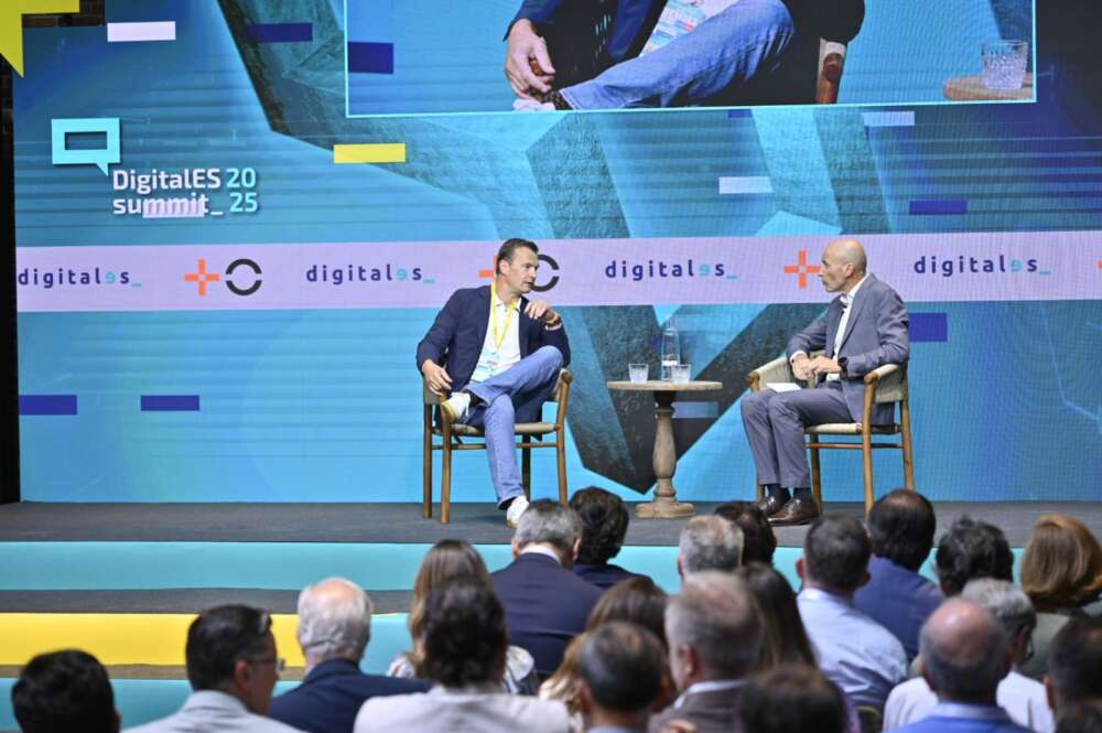 Meinrad Spenger, CEO de Masorange, durante la celebración del DigitalES Summit