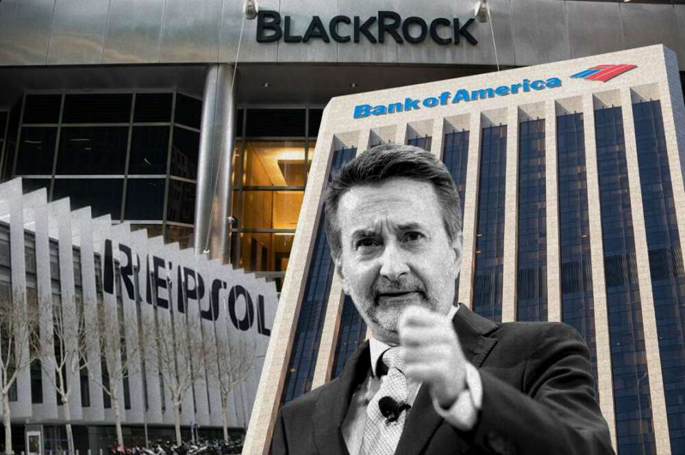 BlackRock y Bank of America controlan el 10,6% de Repsol