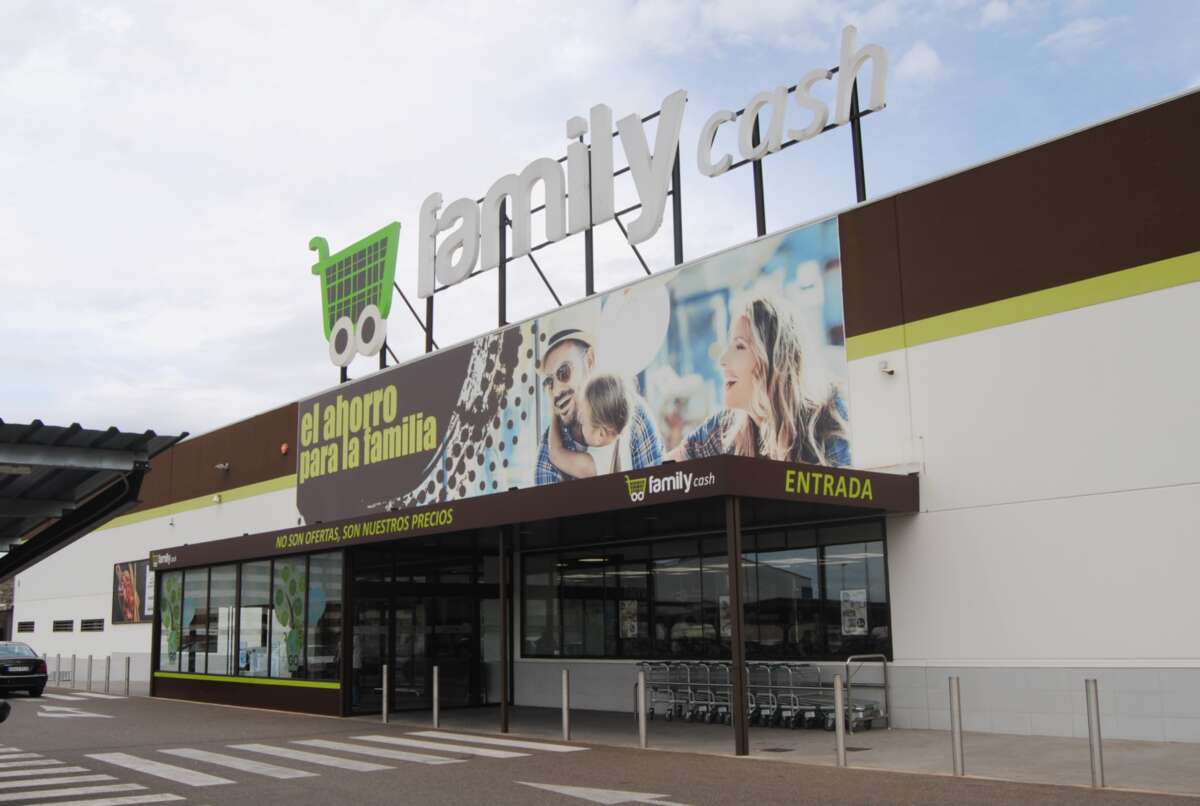 La cadena de supermercados cuenta con una cuota valor de mercado del 1,1% y un 1,5 referente al volumen, según los datos de Kantar. Foto: Family Cash.