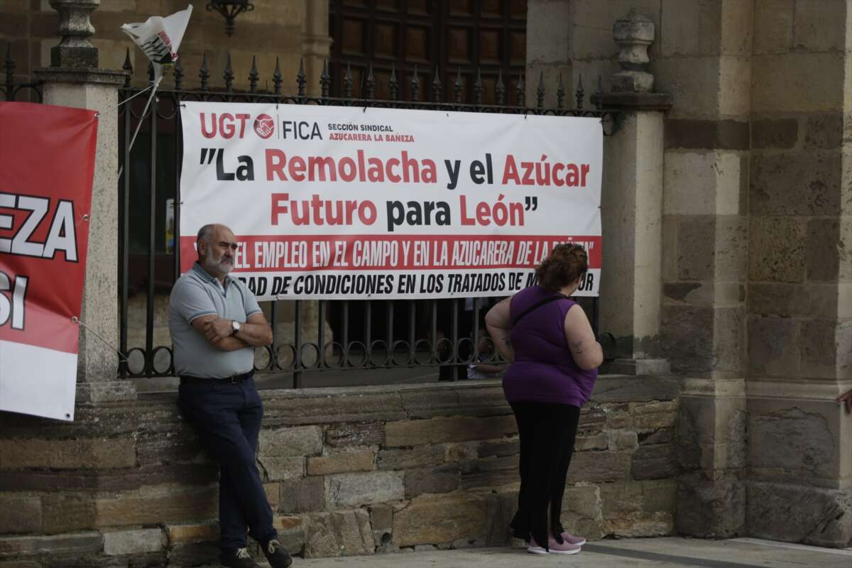 Manifestación por Azucarera