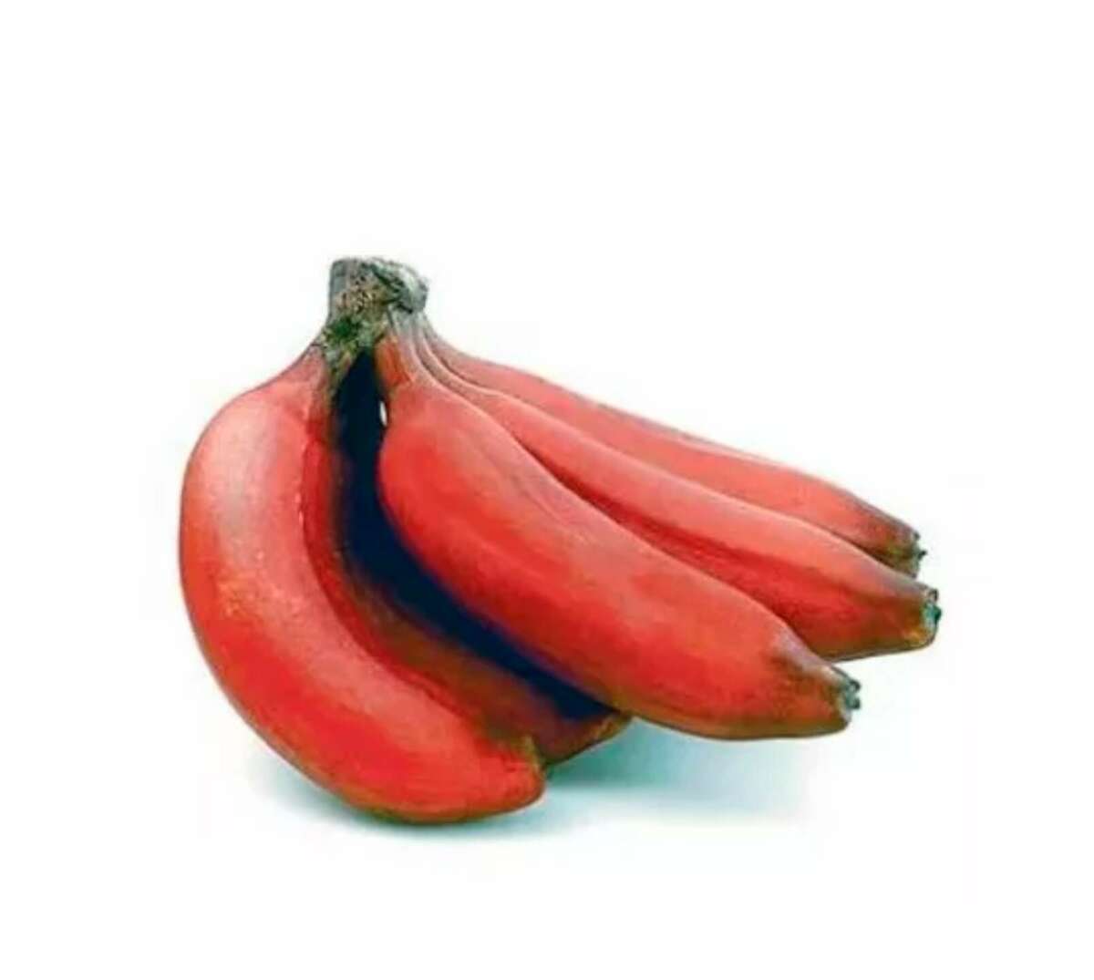 Desde hace más de cuarenta años, en las Islas Canarias se cultiva el plátano rojo, una fruta con pulpa morada y sabor a frambuesa. Foto: Fast.