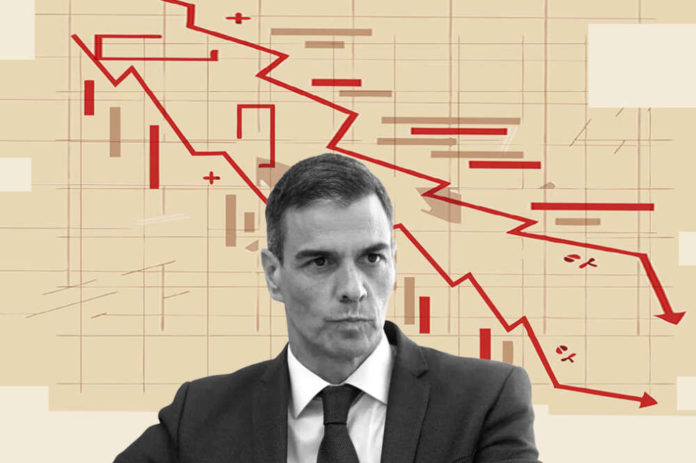 Pedro Sánchez, en una imagen de montaje
