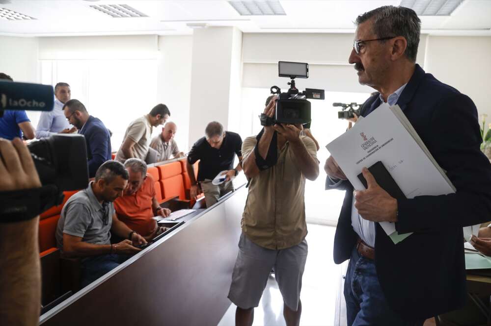El secretario autonómico de Seguridad y Emergencias, José María Ángel.Rober Solsona / Europa Press