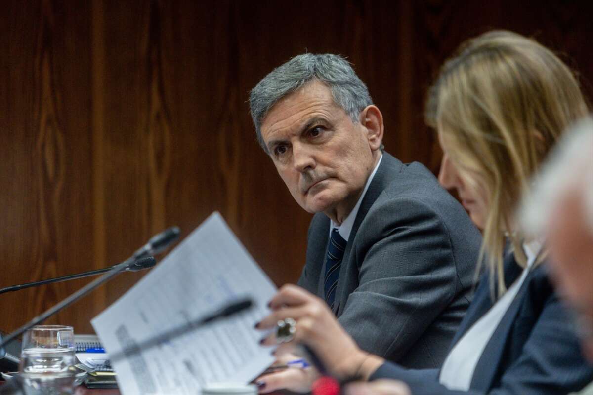 El presidente de Correos y Telégrafos, Pedro Saura García. Ricardo Rubio / Europa Press