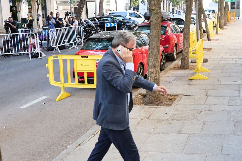 El administrador único de Servinaba Antxon Alonso a su llegada al Tribunal Supremo, a 7 de julio de 2025, en Madrid (España).
