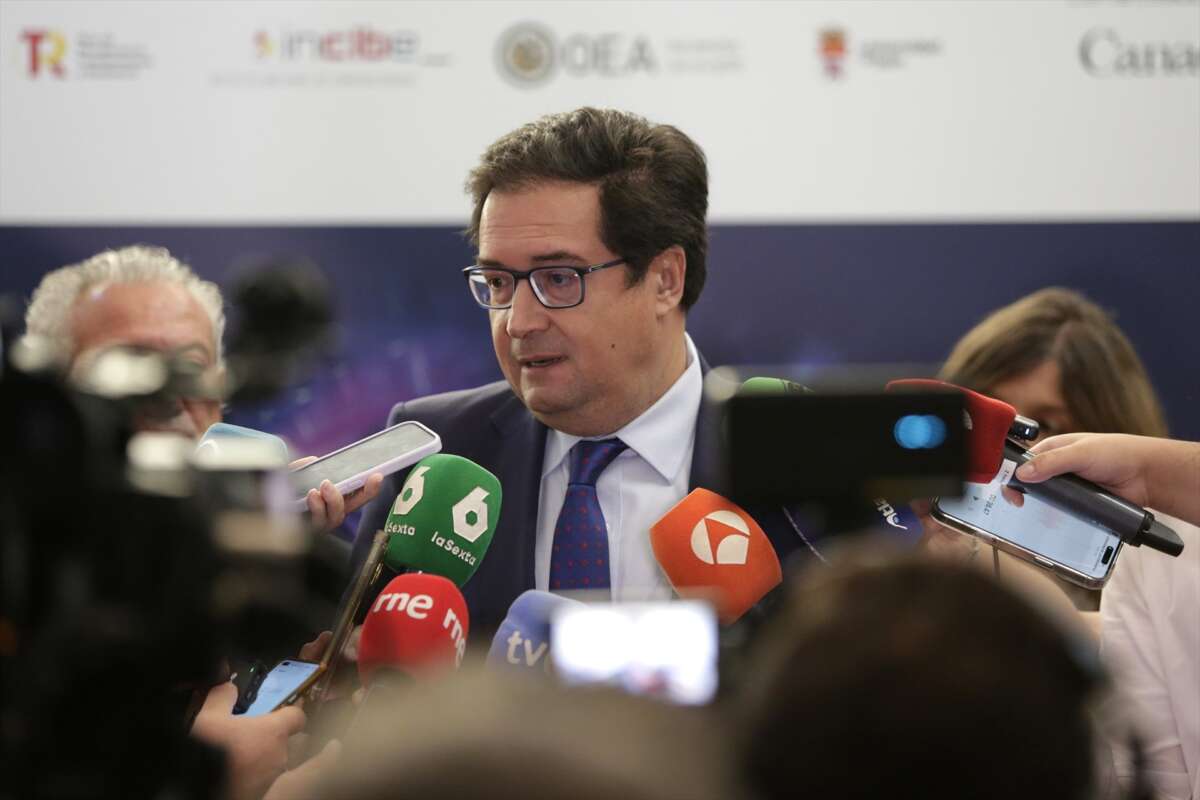 El ministro para la Transformación Digital y de la Función Pública, Óscar López del que depende MUFACE. Fernando Otero / Europa Press