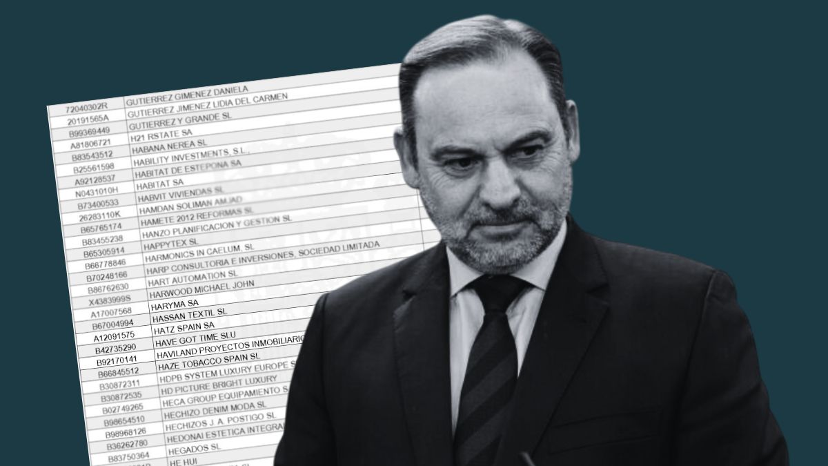 José Luis Ábalos, deuda