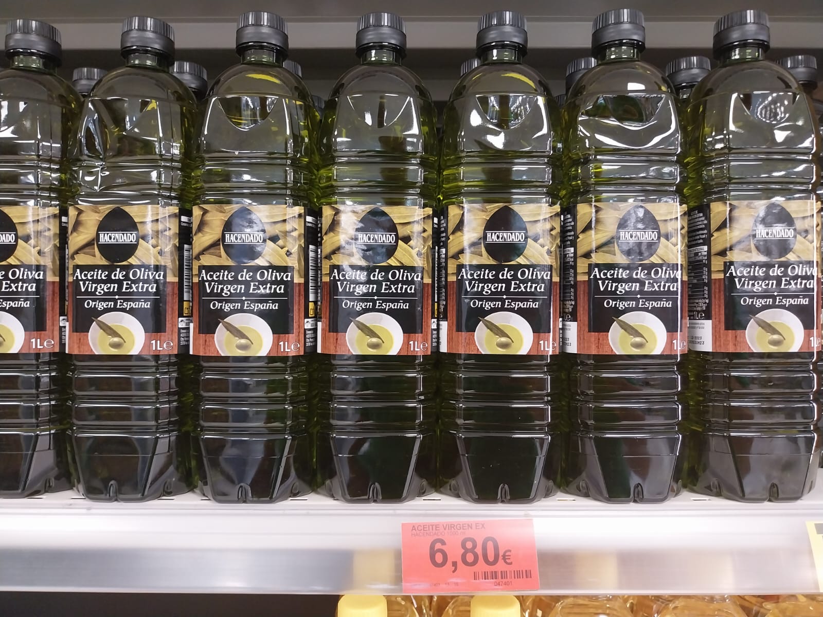 Aceite de oliva de Mercadona