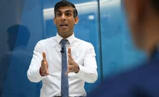 El expresidente de Reino Unido, Rishi Sunak. Photo: Oli Scarff/PA Wire/dpa
