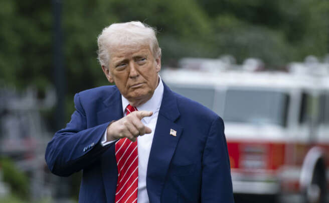 Imagen de archivo del presidente de EEUU, Donald Trump. Foto: Europa Press.