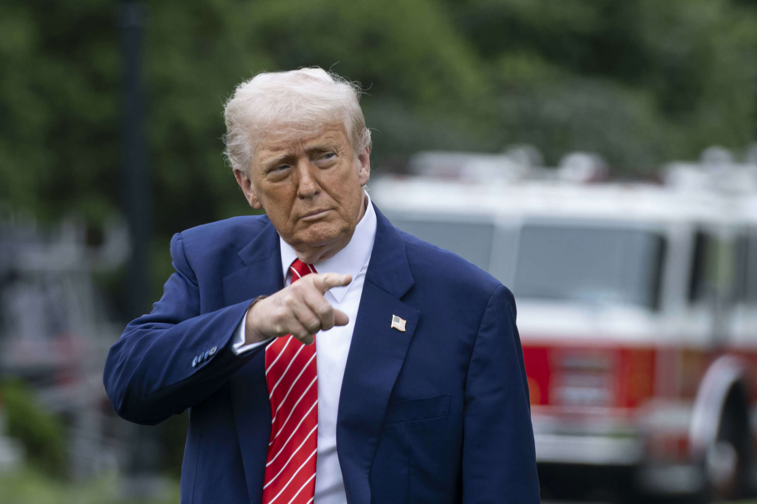 Imagen de archivo del presidente de EEUU, Donald Trump. Foto: Europa Press.