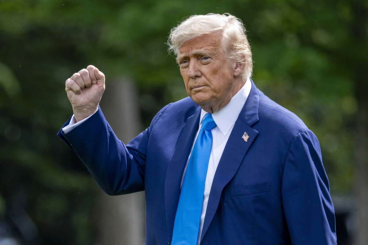 El presidente de Estados Unidos, Donald Trump.