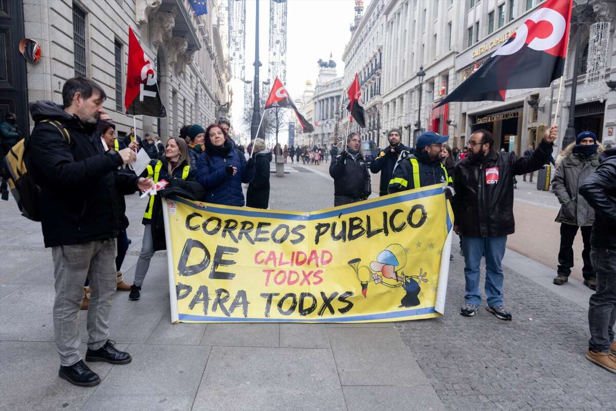 Correos anuncia mejoras empleados 