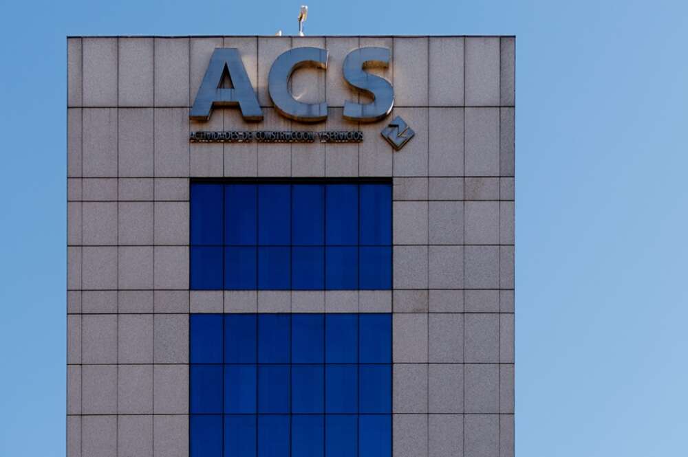 La fachada de la sede de ACS
