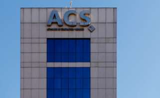 La fachada de la sede de ACS