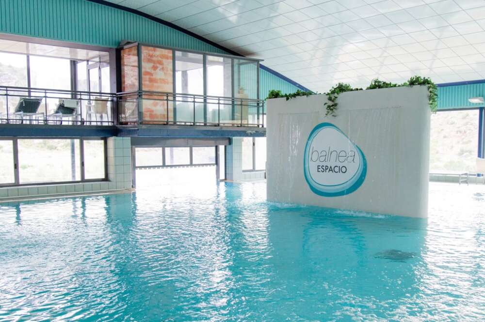 El balneario del Hotel Ariño