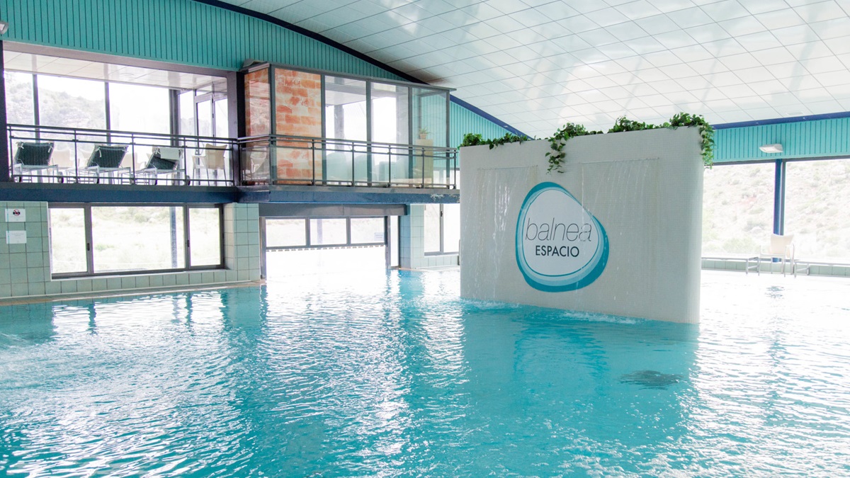 El balneario del Hotel Ariño