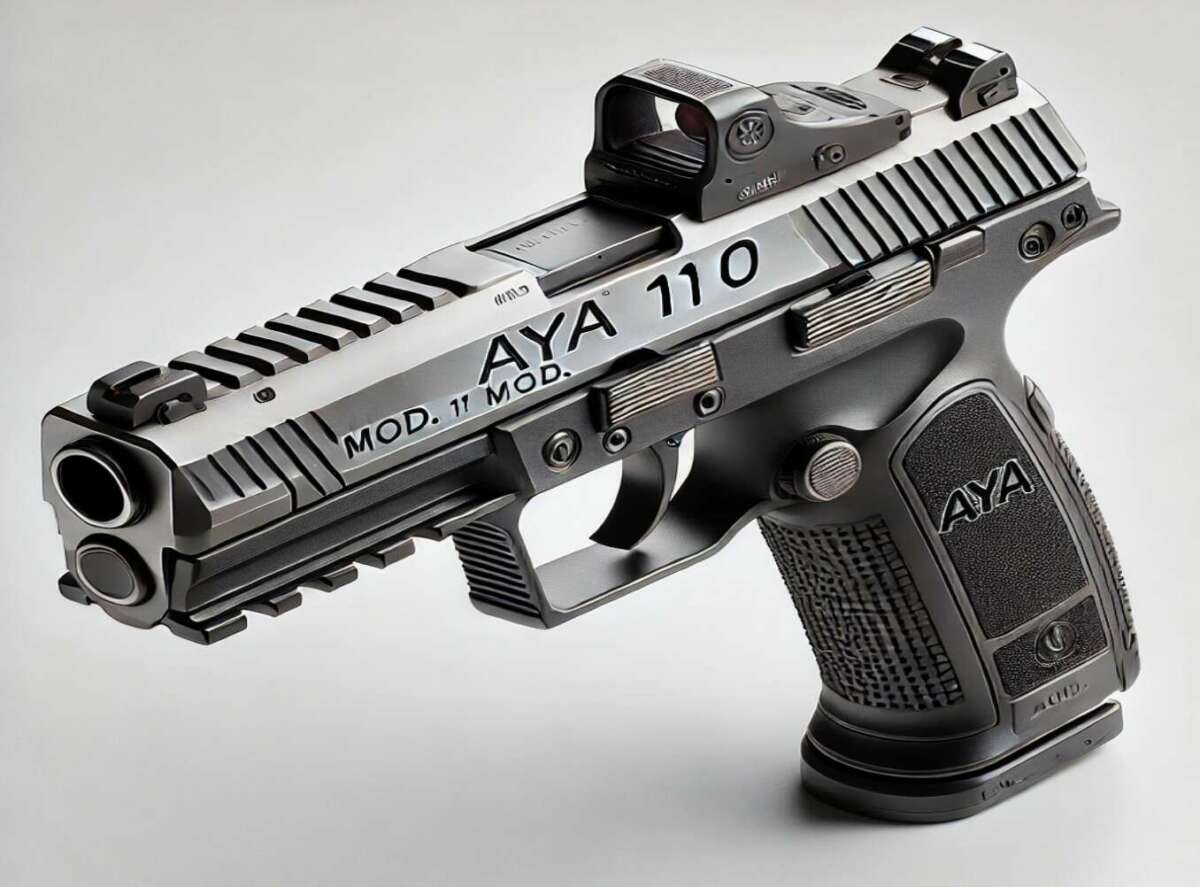 Prototipo de pistola AYA 110. Foto: AYA.