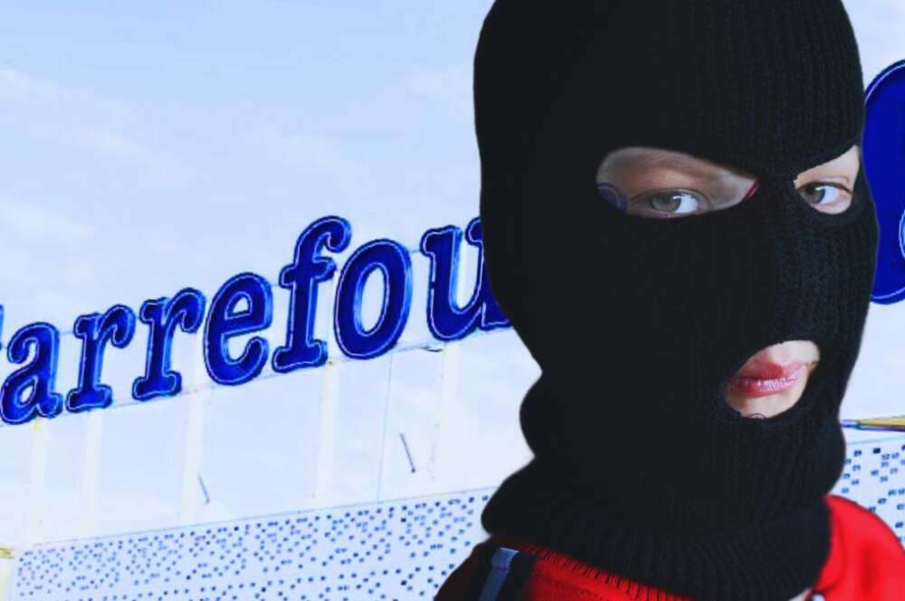 Un empleado roba en Carrefour