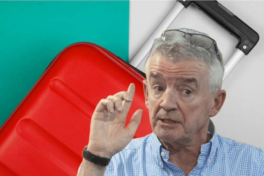 Ryanair. Maletas.