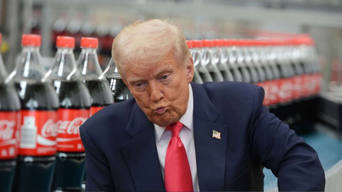 Coca-Cola. Trump.