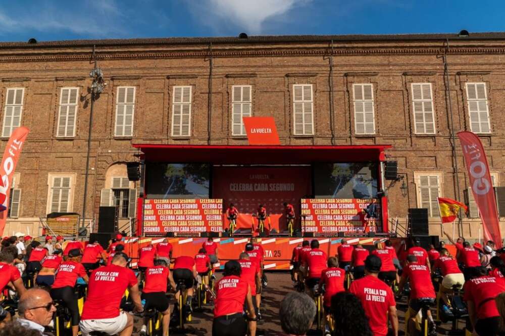 La compañía GO fit ha sido patrocinadora oficial de las tres primeras etapas de La Vuelta 2025