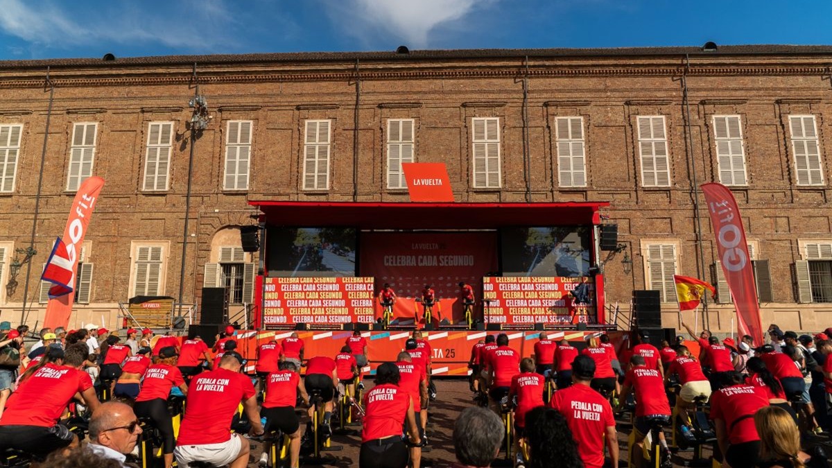 La compañía GO fit ha sido patrocinadora oficial de las tres primeras etapas de La Vuelta 2025