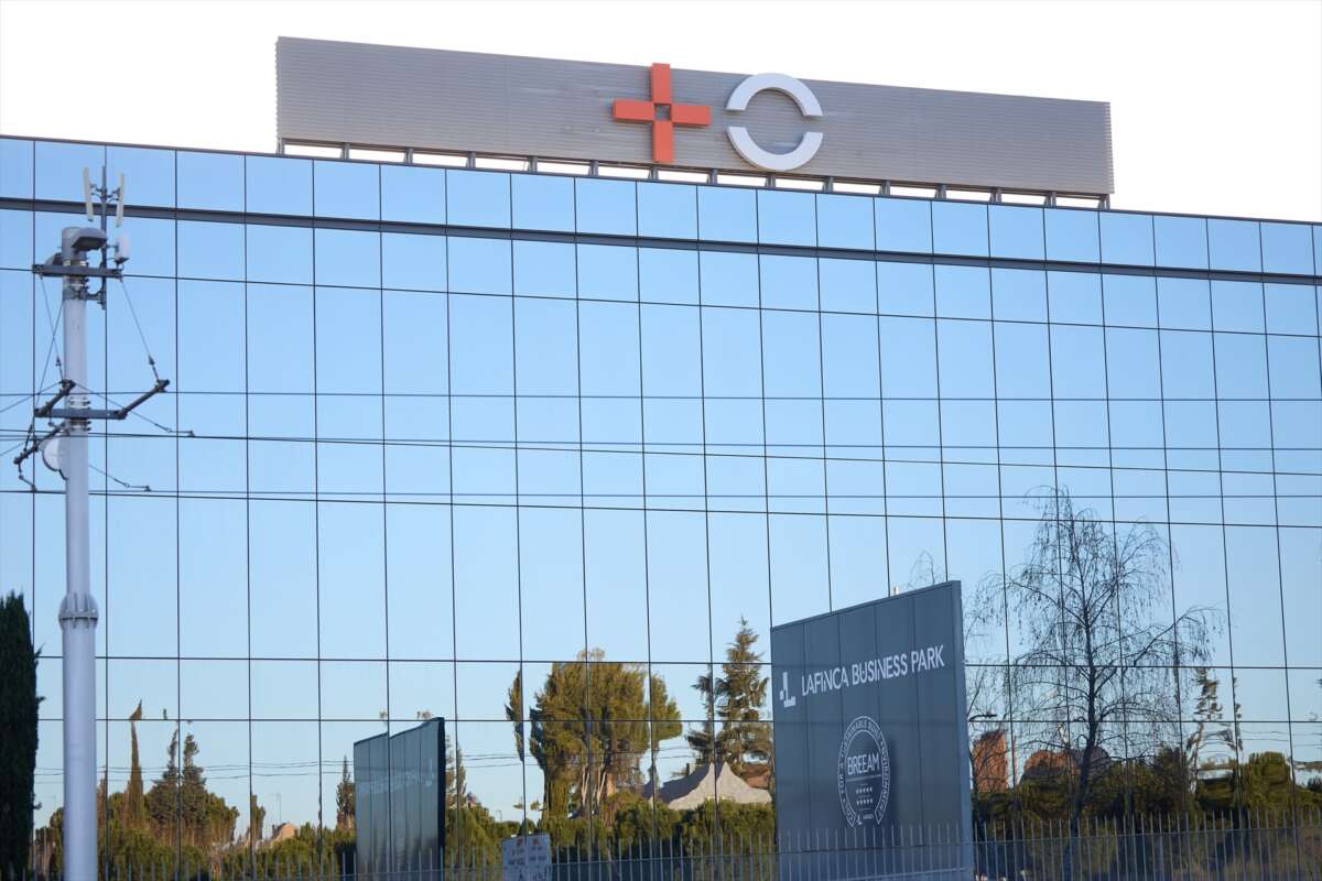 Fachada de la sede de MasOrange. Jesús Hellín / Europa Press