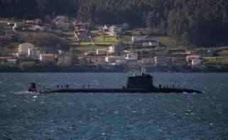 El submarino 'Isaac Peral' (S-81), primera unidad de la serie S-80 de la Armada, Adrián Irago / Europa Press