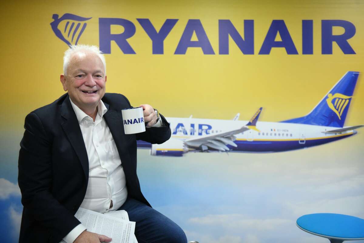 Archivo - El consejero delegado de Ryanair, Eddie Wilson, durante una rueda de prensa, en las oficinas de Ryanair, a 5 de septiembre de 2024, en Madrid (España). - Fernando Sánchez - Europa Press 