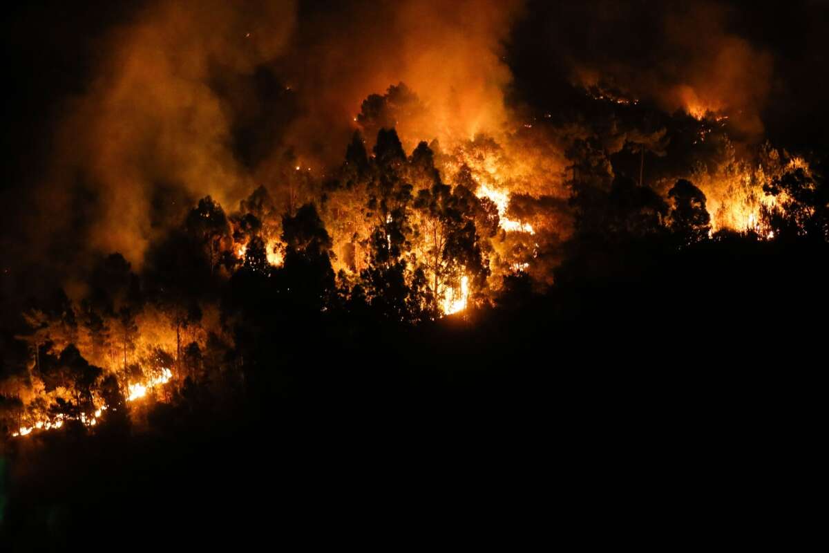 Incendio. España.