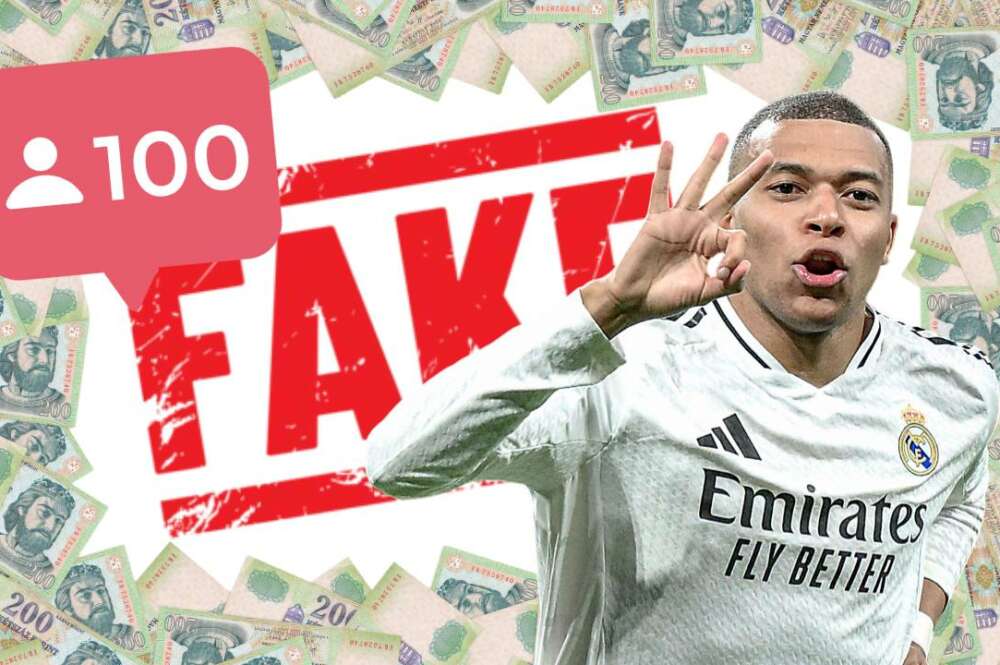 Seguidores falsos de Mbappé