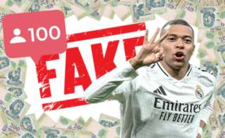 Seguidores falsos de Mbappé