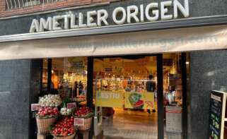El exterior de un supermercado de Ametller Origen